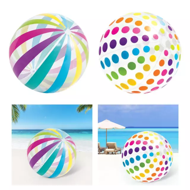 Ballon de plage d'été, jouets de piscine gonflables en PVC polyvalents pour  la