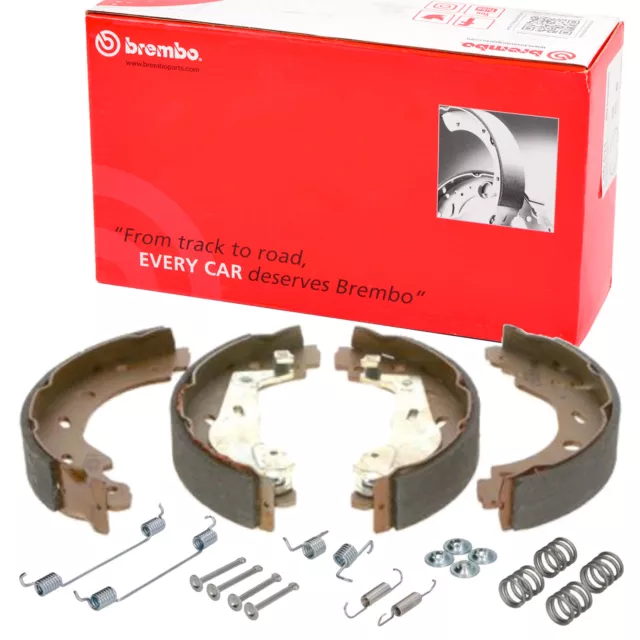 BREMBO Bremsbacken + Federn für SMART CITY-COUPE CABRIO FORTWO OE: Q0007333V001