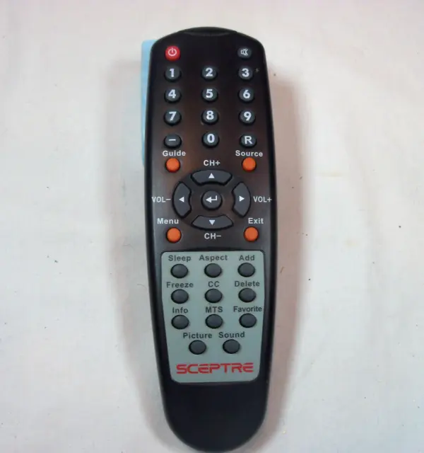 Replacement Remote Fit for SCEPTRE LED TV E240RC-FHD E240WC-FHD X400BV-FHD