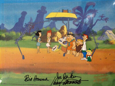 The Jetsons Meet the Flintstones OPC Betty Wilma Fred Barney George Elroy Art UF