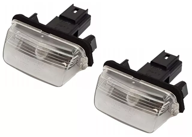 GENUINE CITROEN C3 C4 C5 DS4 XSARA PICASSO REAR NUMBER PLATE LAMP LIGHT x 2