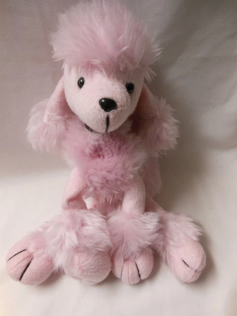Opi Pink Poodle Purse Polish Carrier 9" H X 8" L Promotion 2005 Plush Dog