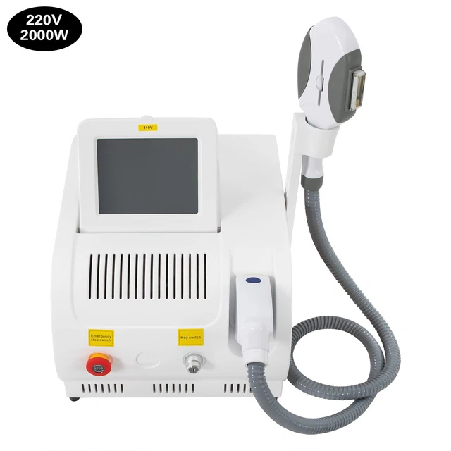 2KW OPT SHR IPL laser ringiovanimento pelle indolore RF dispositivo depilazione bellezza