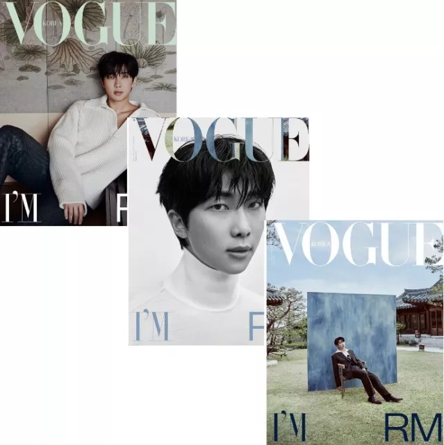 VOGUE KOREA MAGAZINE June 2023 Issue BTS RM Cover EUR 39,34 - PicClick FR