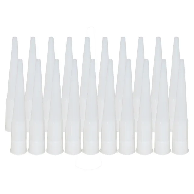 50pcs Silicone Sealant Nozzles Perfect for Gap Repair and Tile Installation