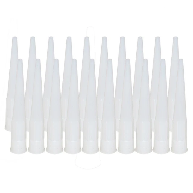 50pcs Silicone Sealant Nozzles Perfect for Gap Repair and Tile Installation