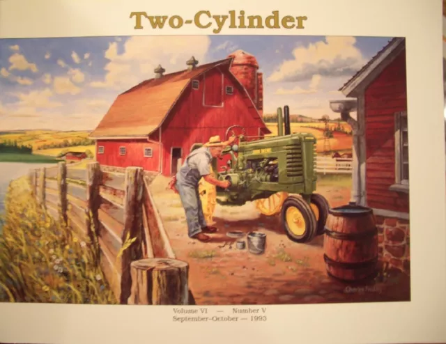 World War II John Deere Tractor, ARMORED A Wartime Production - Two Cylinder Mag