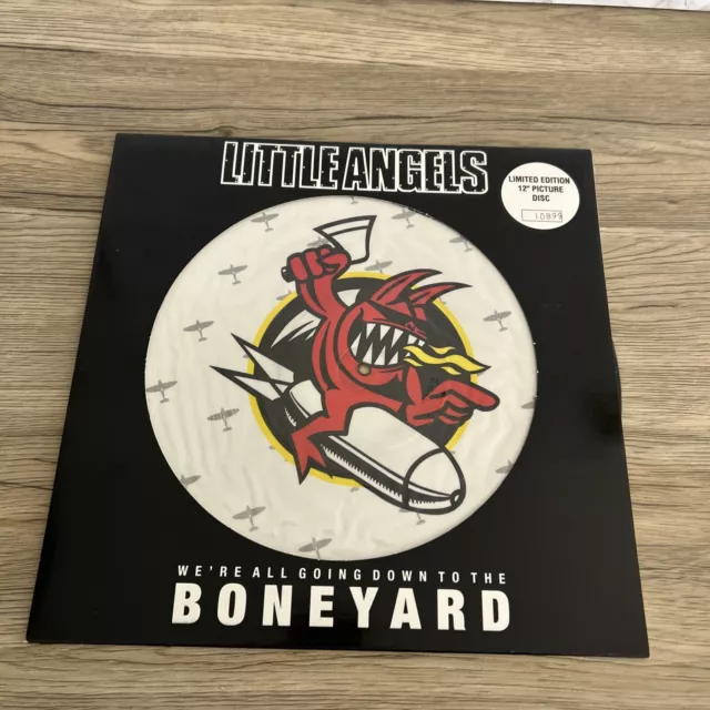 Little Angels - We're All Going Down To The Boneyard - Picure Disc NM