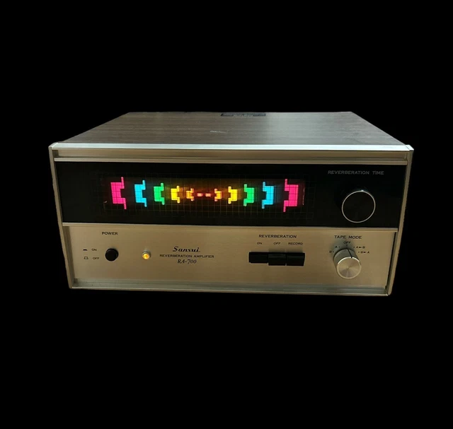 Sansui R4700 Reverb VINTAGE SANSUI RA-700 Reverberation Amplifier Tested Working £162.80 ...