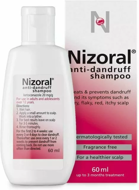 Nizoral Anti-Dandruff Shampoo - 60ml