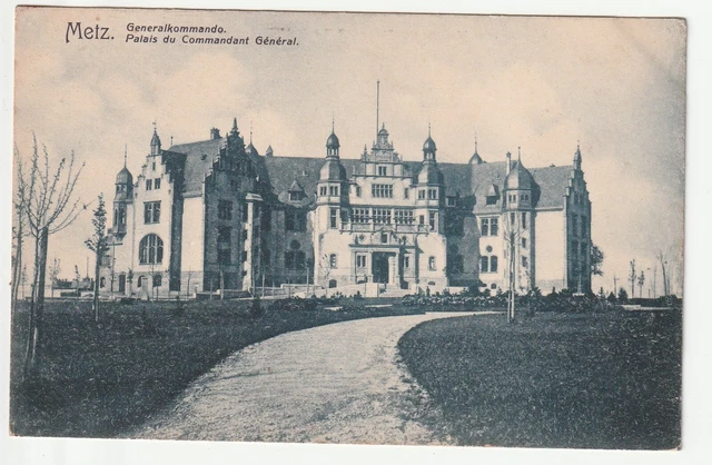 METZ - Moselle - CPA 57 - le palais du Commandant general