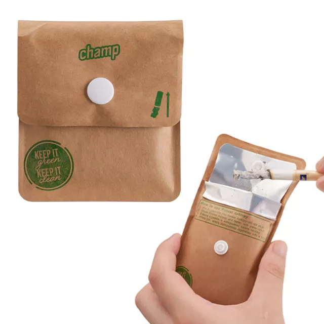 Taschenascher - praktische Mini-Aschenbecher für den mobilen