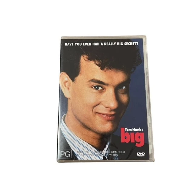 Big DVD Tom Hanks Elizabeth Perkins Robert Loggia Region 4 New Sealed Comedy