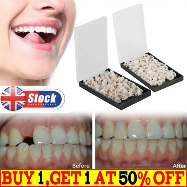 New Temporary Crowns Posteriors Anterior Molar Resin Tooth Teeth Caps Dental UK