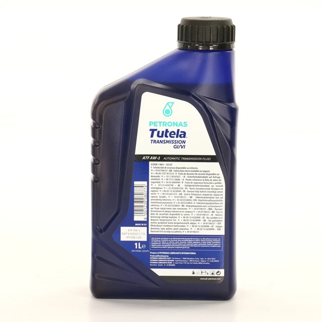 Aceite De Transmisión Petronas Tutela 1L DEX IID – Para Automáticos Alfa, Fiat, Lancia, Iveco, Mercedes, Opel