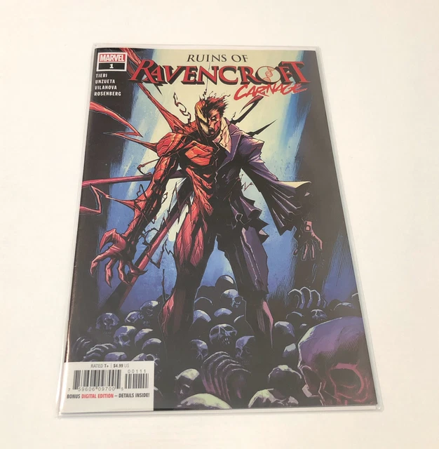(2020) RUINS OF RAVENCROFT CARNAGE #1 1ST PRINT! 1st Appearance Cortland Kasady!