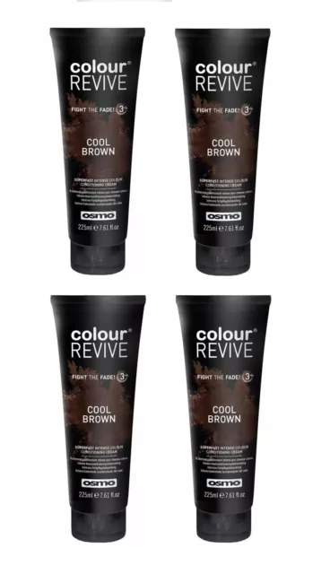 Osmo Colour Revive Conditioning Cream Cool Brown 225ml Pack of 4