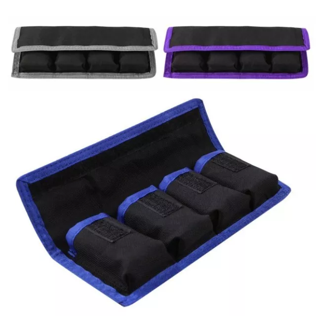 DSLR Battery Bag Holder Protective Case Pack for Canon LP-E6 LP-E8 LP-E10 LP-E12