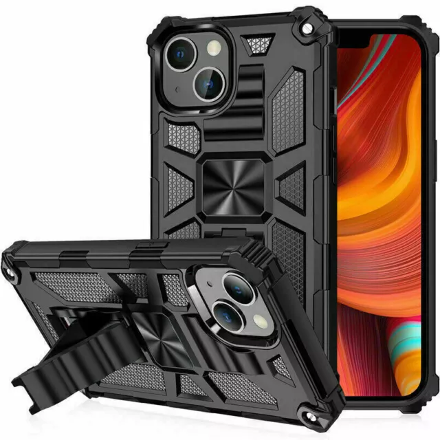 For iPhone 14 Plus 13 12 Mini 11 Pro Max Shockproof Rugged Case Screen Protector