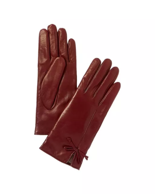 Portolano Basic Cashmere-Lined Leather Gloves Women's