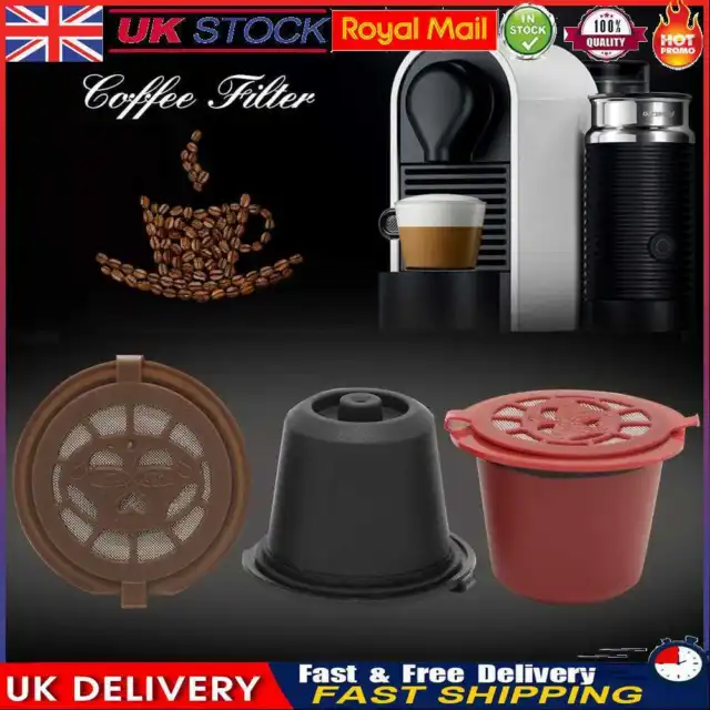 4pcs Refillable Coffee Capsule Cup for Dolce Gusto Nescafe Reusable Filter Pod