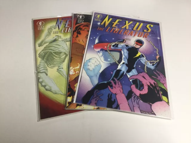 Nexus the Liberator 1 2 3 Nm Near Mint Dark Horse Comics