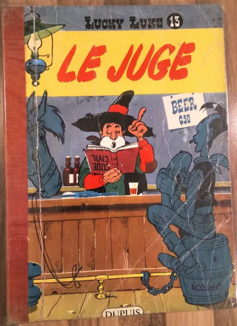 Lucky Luke n°13 : le Juge (EO 1959)