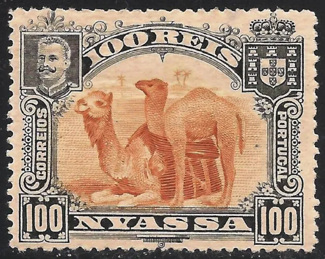 Nyassa #35 (A6) VF MINT - 1901 100r Camels