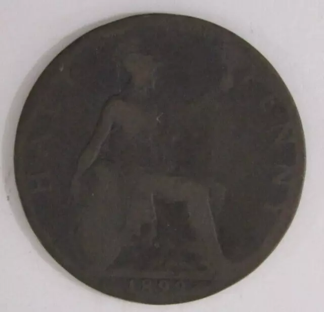 1899 Half Penny & 1898 1 Penny Great Britain