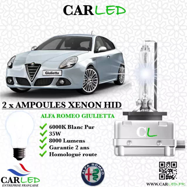 Kit Ampoule Hid Xénon Alfa Romeo Giulietta