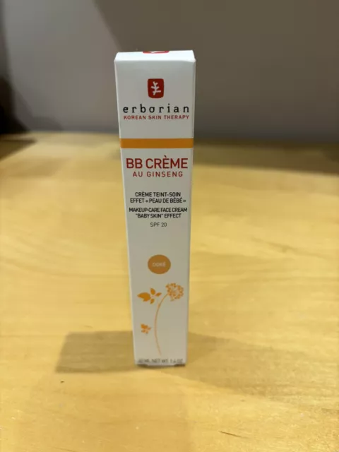 Brand New Erborian BB Creme Dore 40ml/RRp £41