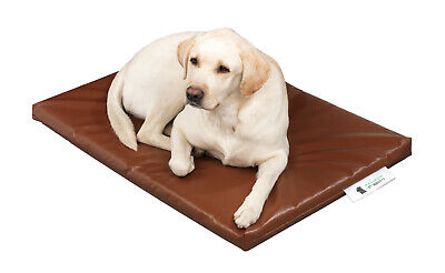 Dog Bed Cage Crate Matt Chew Resistant Waterproof Tough & Durable Brown 2" 5cm