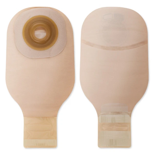 Premier Flextend One-Piece Drainable Beige Filtered Ostomy Pouch, 12 Inch Len...