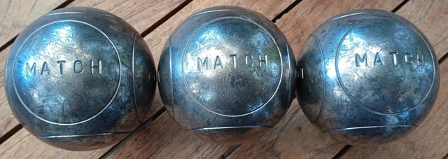 Triplette De Boules De Pétanque Obut ATC – Occasion – Poids 740g – Compétition