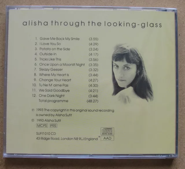 ALISHA THROUGH THE Looking Glass CD von Alisha Sufit ...