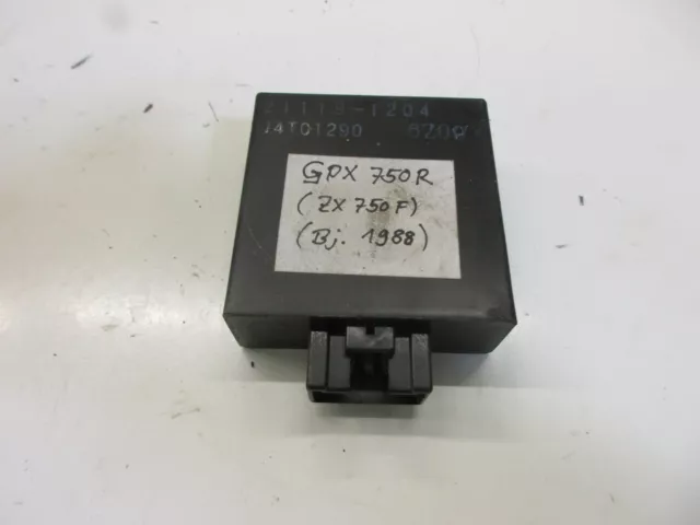 1. Kawasaki GPX 750 R Zx 750 F CDI Boîte D'Allumage Igniter Module 21119-1204