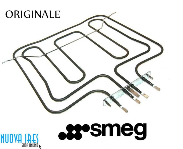 Resistenza Superiore Forno SMEG 1740W + 825W – Ricambio Originale Compatibile | Codici 806890278 E 806890262