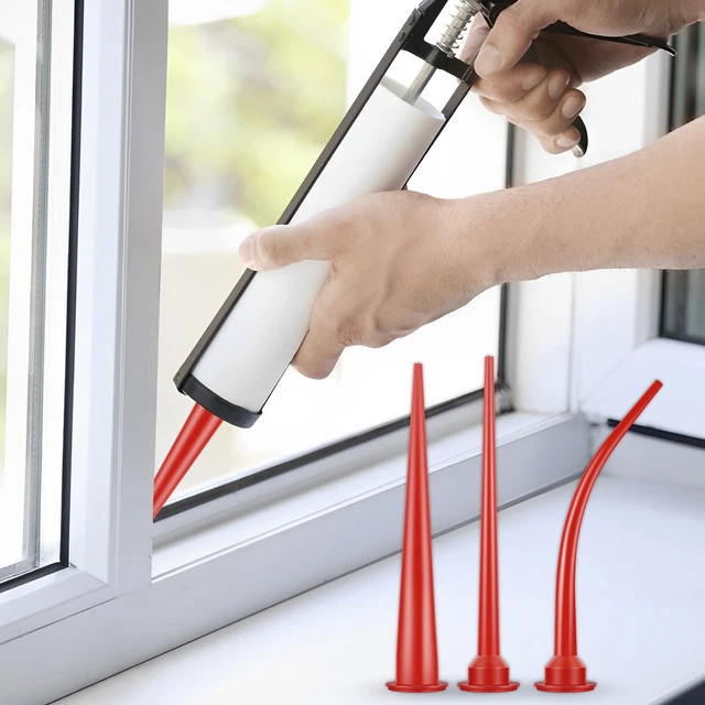 CAULKING NOZZLE CAULK Nozzle Applicator Sausage Caulking Extension Tool