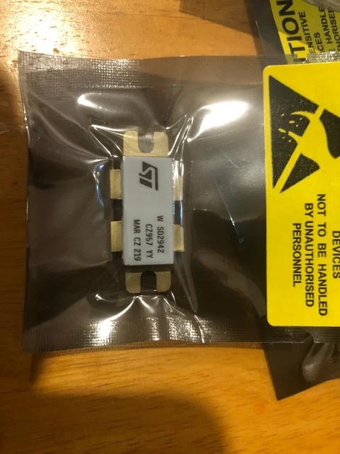 Transistor De Puissance RF STM SD2931-10 - MOSFET N-Canal 150W, 175 MHz, Pour HF/VHF/UHF, Neuf