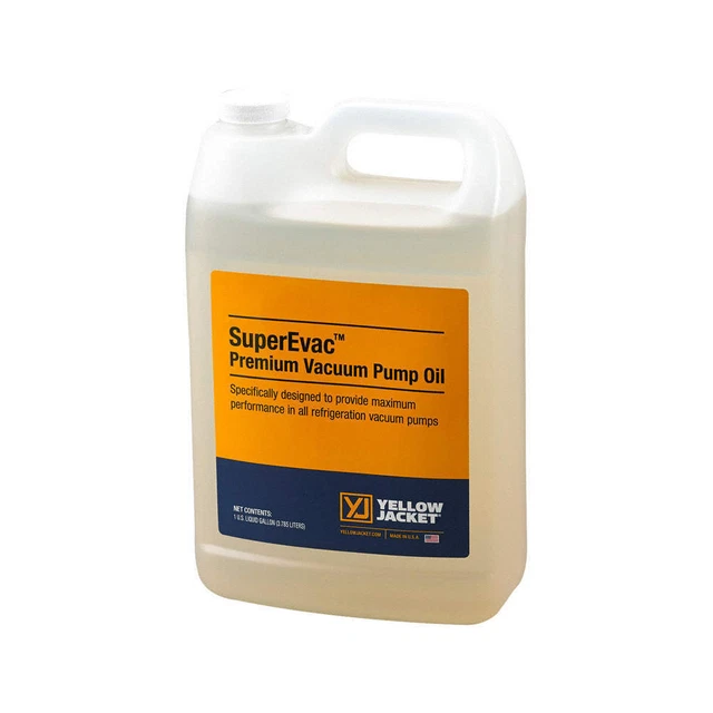 YELLOW JACKET 93096 Vacuum Pump Oil, 1 gal, Bottle, 6 PK