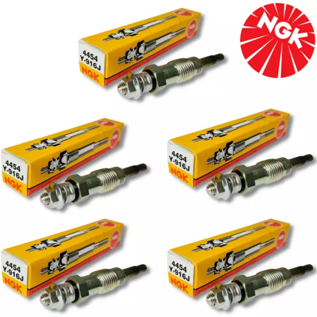 5x Glühkerzen NGK D-POWER 6 Y-916J /DP06/DP6/ 5906 für Mercedes W201 W202 W210