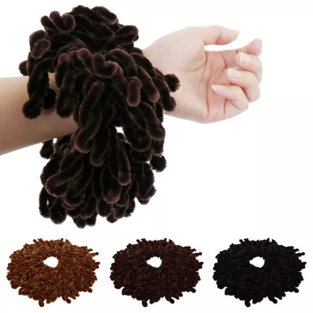 Big Velvet Khaleeji Scrunchie Big Hair Tie Bun Volumising Hijab Volumizer Scarf