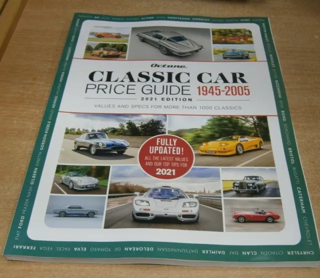 OCTANE MAGAZINE CLASSIC Car Price Guide 19452005. 2021 Edition 1000