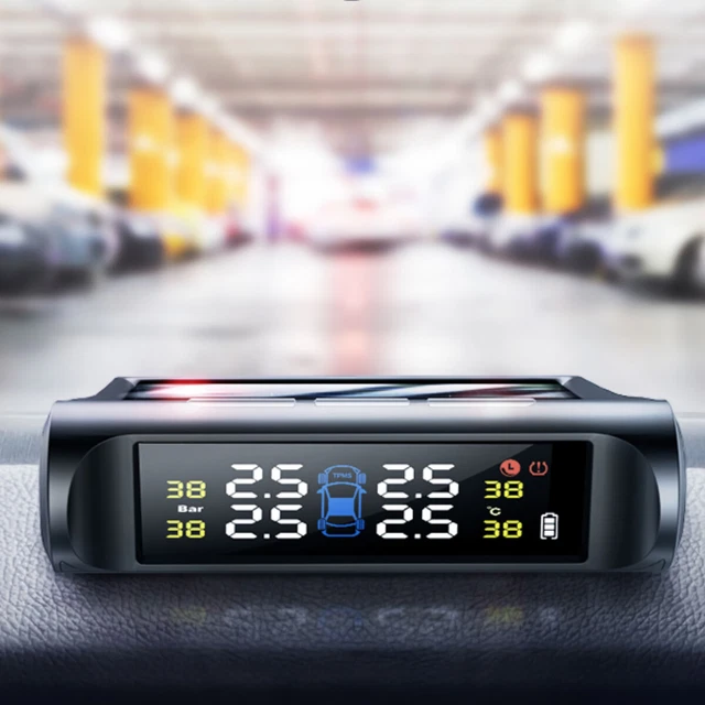 TPMS Wireless Per Auto - Monitor Pressione Pneumatici Con 4 Sensori E Display LCD - Foto 6