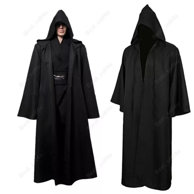 Kapuzen Samurai Star Wars Jedi Halloween Umhänge Robe Capes Cosplay Kostüme