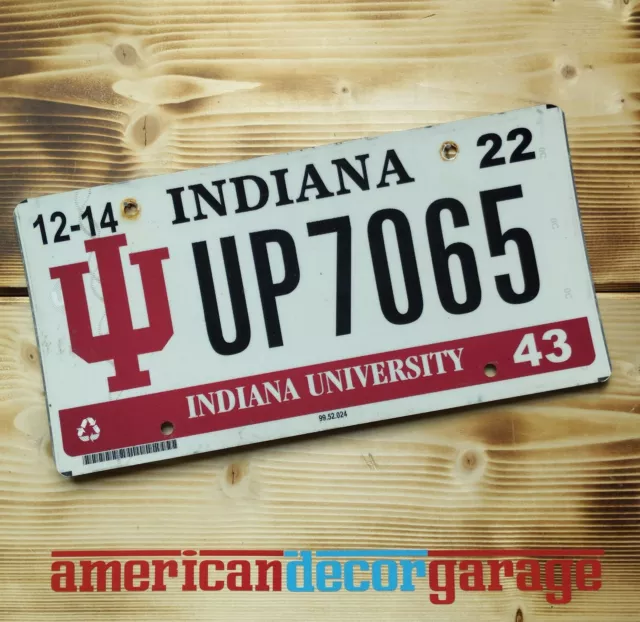 USA Nummernschild/Kennzeichen/license plate/University * Indiana *