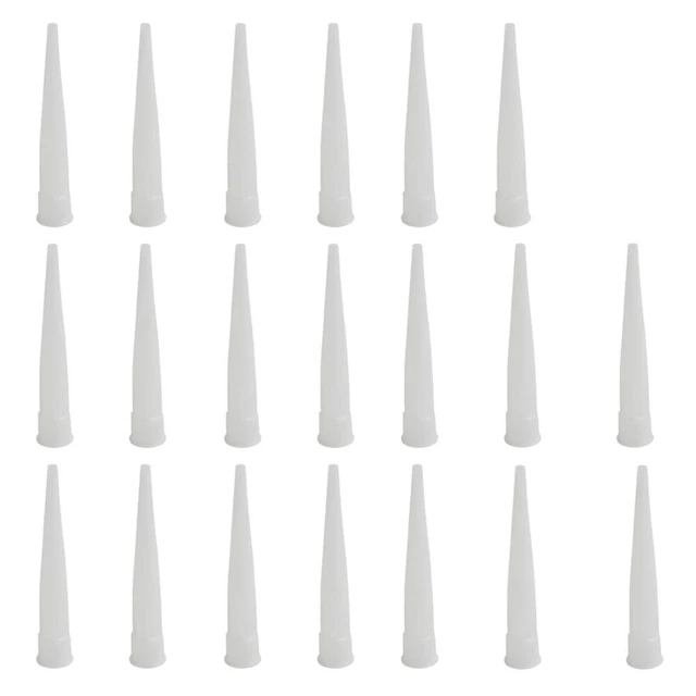Better Caulk and Adhesive Finishing with These Plastic Nozzles 20 Pack