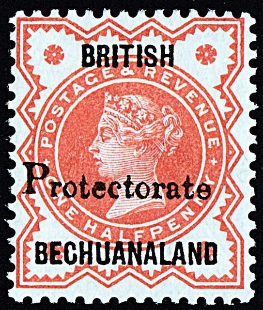 British Bechuanaland 1888 Queen Victoria Sc#52 Mlh Hr