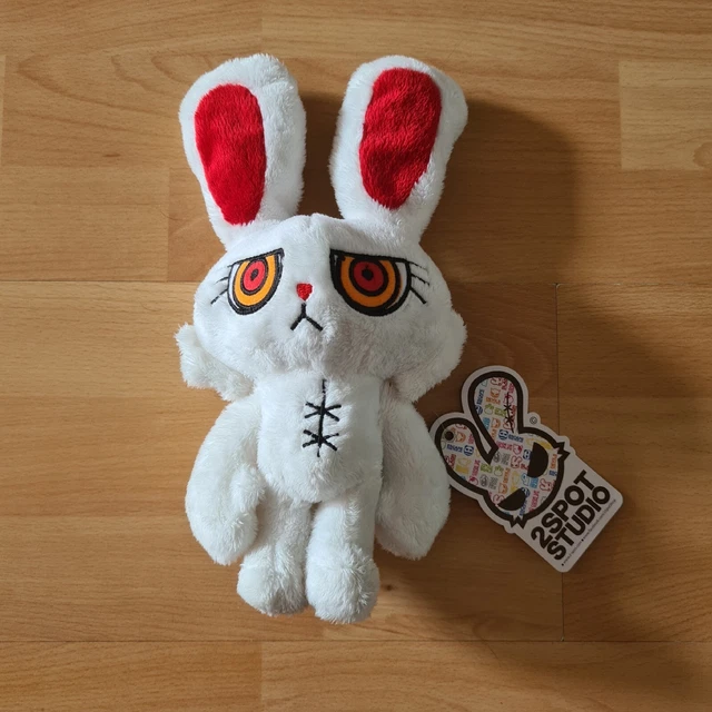 Bloody Bunny SDCC 2013 exklusives Mini-Plüschtier 2 Spot Studio Neu mit Etikett