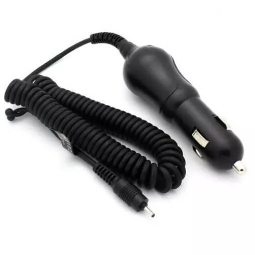 CAR CHARGER DC SOCKET POWER ADAPTER COILED CABLE PLUG-IN for CELL PHONES